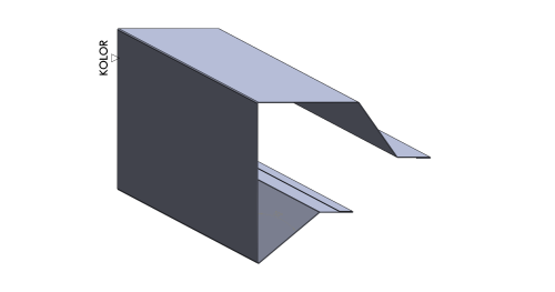 Wiatrownica - płyta warstwowa 2mb 